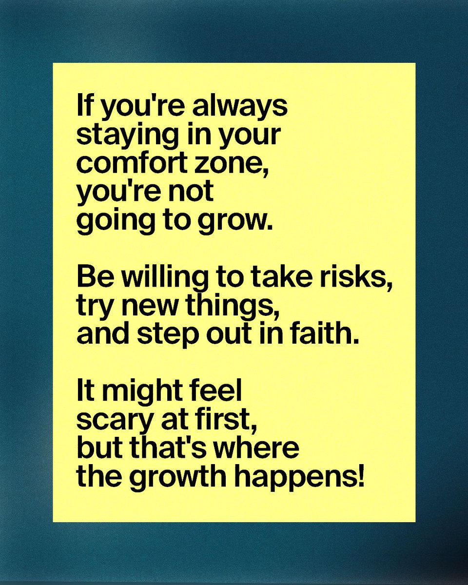 EdYoung's tweet photo. God will stretch you, challenge you, and call you beyond what’s familiar—not to make your life miserable, but to move you toward who He created you to be. https://t.co/mJfcO1Qt89