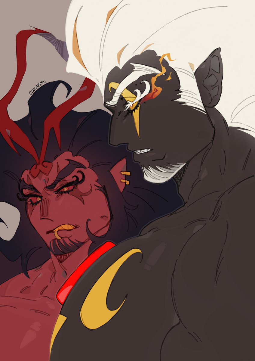 kely_coraz0n's tweet photo. Sizing em up || #burningspicecookie #rajapendracookie #crkfanart https://t.co/N4vhCqFQMF