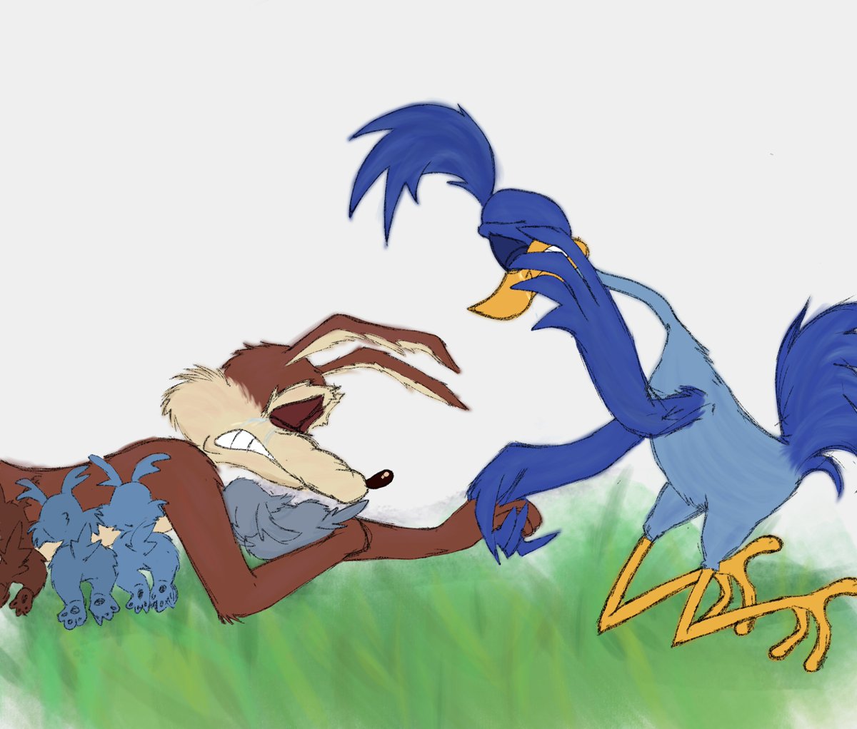 larkinriivia's tweet photo. imagina k m bajen la cuenta por esto..
#wilerunner #wileroad #wilecoyote #roadrunner https://t.co/KrYPBqIFr2