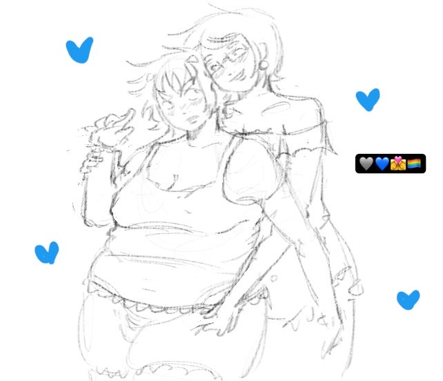 ukekarkat's tweet photo. redraw of that junekat beach drawing my anatomy has not gotten better bro https://t.co/KAwbHLQ4r5