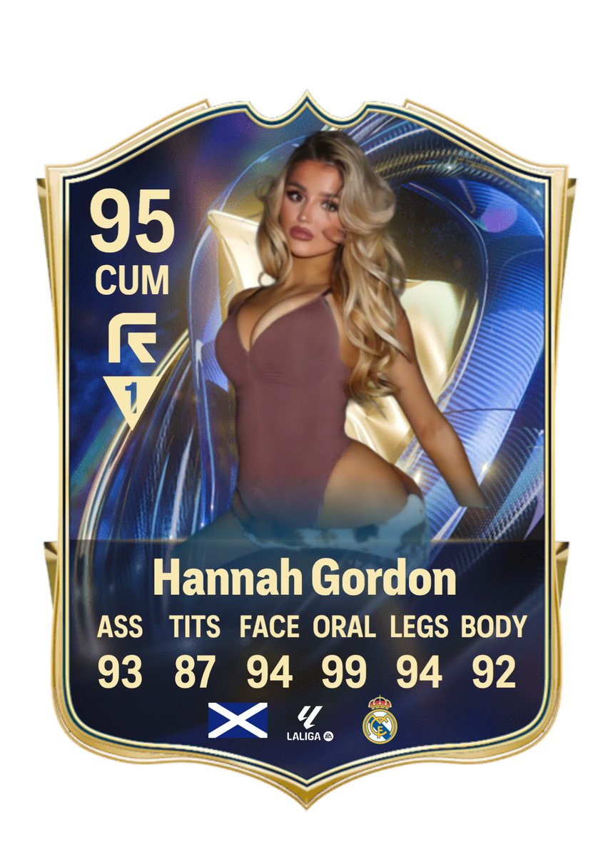 nonamedman74's tweet photo. Another fine one. HMU if u want irls fifa cards made #wankbattle #wankchat #goon #nsfwtwt #gooner https://t.co/J7Umkab3MK