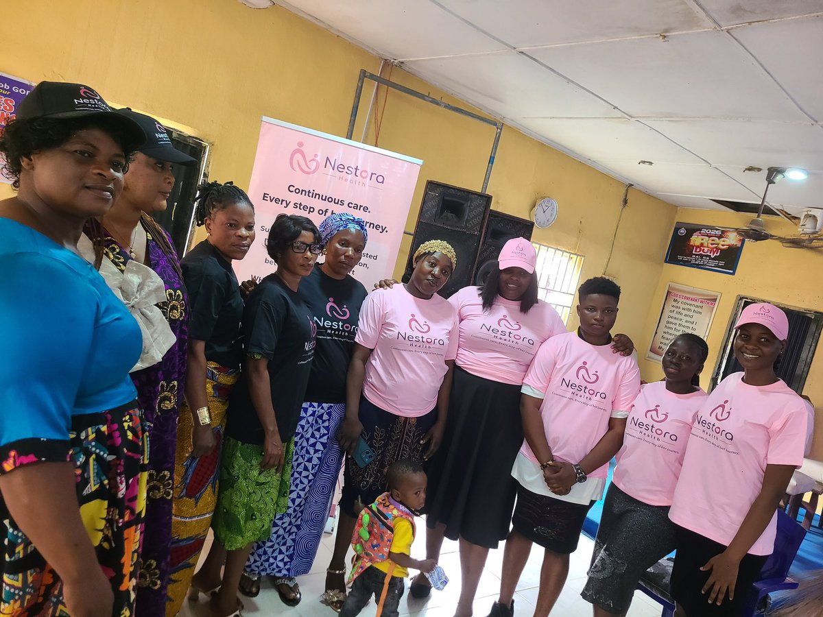 Nestora_Health's tweet photo. A step forward for Nestora Health! 💗

On 18 October, we took our maternal and reproductive health platform to Okitipupa, Ondo State, for our community pilot.

30 women participated, and 25 tested our MVP, completed onboarding, and shared feedback.
@iDICE_Nigeria https://t.co/cFmeMbECQo