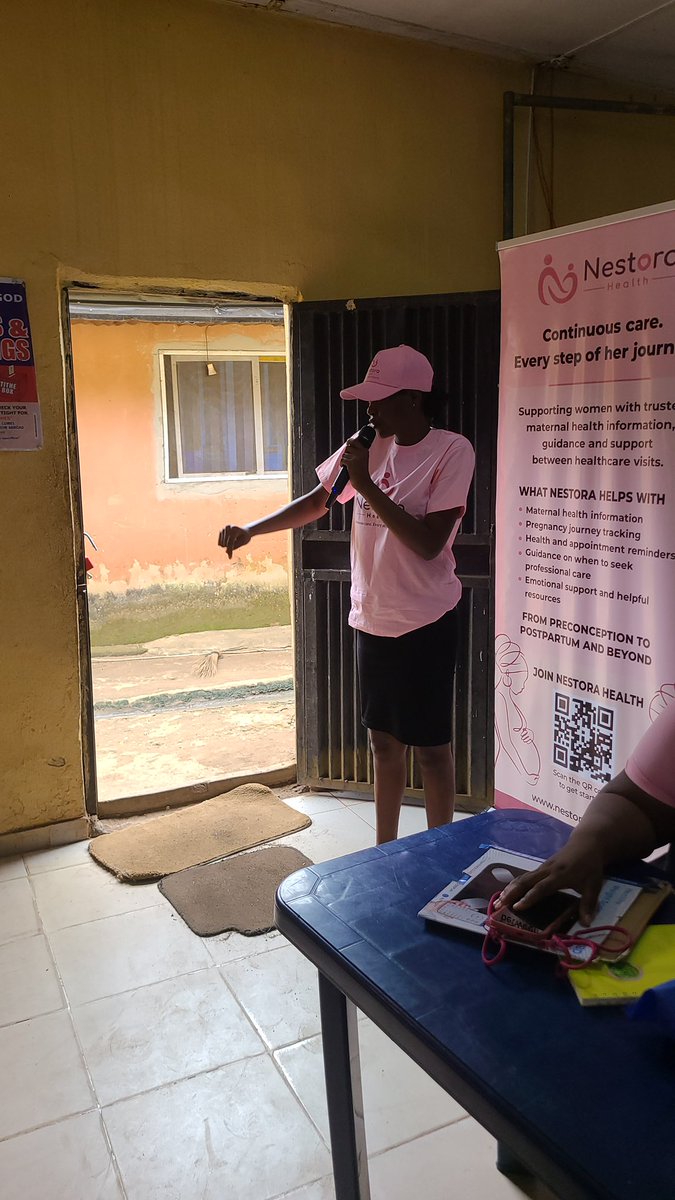 Nestora_Health's tweet photo. A step forward for Nestora Health! 💗

On 18 October, we took our maternal and reproductive health platform to Okitipupa, Ondo State, for our community pilot.

30 women participated, and 25 tested our MVP, completed onboarding, and shared feedback.
@iDICE_Nigeria https://t.co/cFmeMbECQo