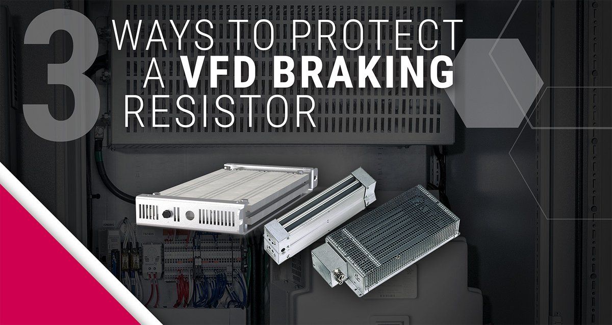 KebAmerica's tweet photo. Braking resistors play an important role in VFD systems. Here are three ways to protect a VFD braking resistor and help prevent costly equipment failures.
https://t.co/Bf4wuMAPMq
#KEB_America #brakingresistor #engineeringtips #rethinkAUTOMATION #vfd #shortcircuit https://t.co/muZvPyIJVf
