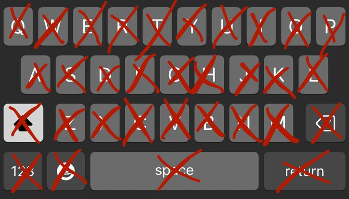 SkullberryVt's tweet photo. whats your name without these letters https://t.co/jjQDwL6oNl