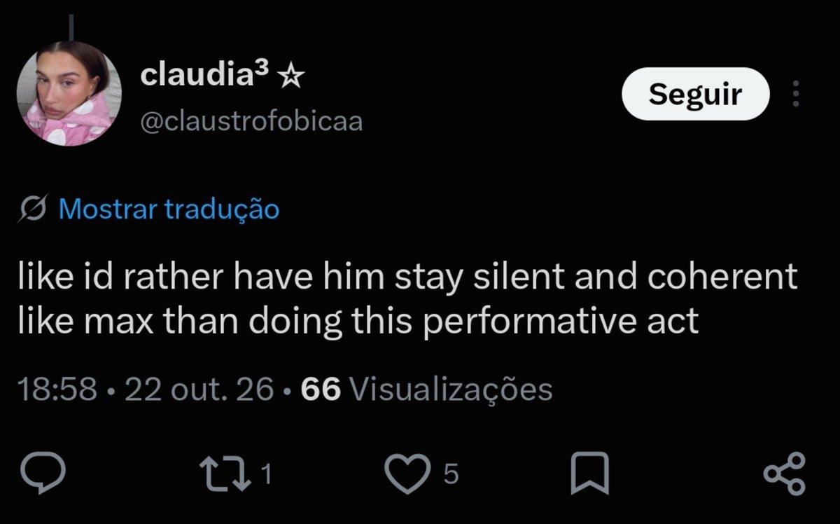 fromvelour's tweet photo. A prova que vocês nao se importam com pessoas morrendo e so usam do moralismo pra atacar o único negro do grid por puro racismo 

Nao vai me responder e me bloquear porque sabe que é verdade, sua racistinha https://t.co/XejPgch3pC