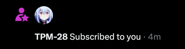 gnukeith's tweet photo. Thank you! I think I should start putting people in my banner that are subbed to me.

I also need to post more for people who sub. Whatever that would be. https://t.co/qndKii57TY