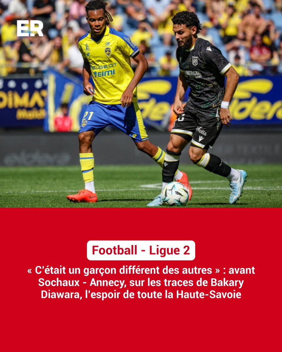 lestrepublicain's tweet photo. Révélation du début de saison à Sochaux, Bakary Diawara (17 ans) va vivre un match particulier ce vendredi soir face à Annecy, le club du département où il a grandi.
➡️ https://t.co/W3wbDCCgu1 https://t.co/K2GXhTsxgo