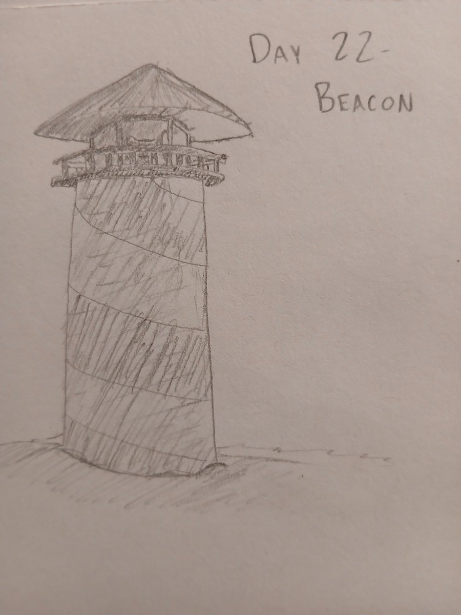 GrizTheFox's tweet photo. #Inktober Day 22 - Beacon https://t.co/LX50G7KdH4