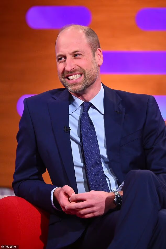 SabirahLohn's tweet photo. Here are some photos from what is going to be aired on BBC one on Friday night the Graham Norton show with Prince William. Pictures from PA wire. https://t.co/9nstoG7x28