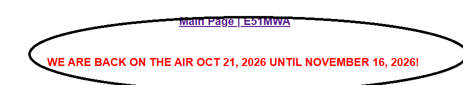 DX_World's tweet photo. @DL6KVA Yes, and E51MWA is updated on https://t.co/536a2IsTLo - that much you agree? 

Please do not try to doubt us at every opportunity, Axel. https://t.co/Dq95UA160n