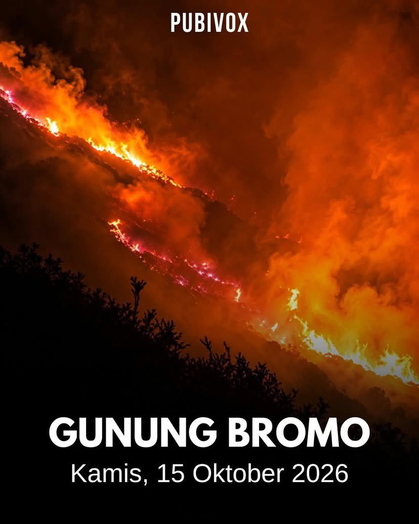 jenostalker's tweet photo. GUYS INI DIA 7 GUNUNG DI PULAU JAWA YANG TERJADI KEBAKARAN.

1. Gunung Pakuwojo
2. Gunung Arjuno - Welirang
3. Gunung Bromo
4. Gunung Ciremai 
5. Gunung Sumbing 
6. Gunung Lawu
7. Gunung Argopuro https://t.co/8nMlrikrSs