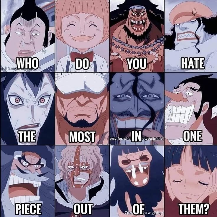 Tipsall001's tweet photo. Who do you hate the most? https://t.co/5E3xGQk46o