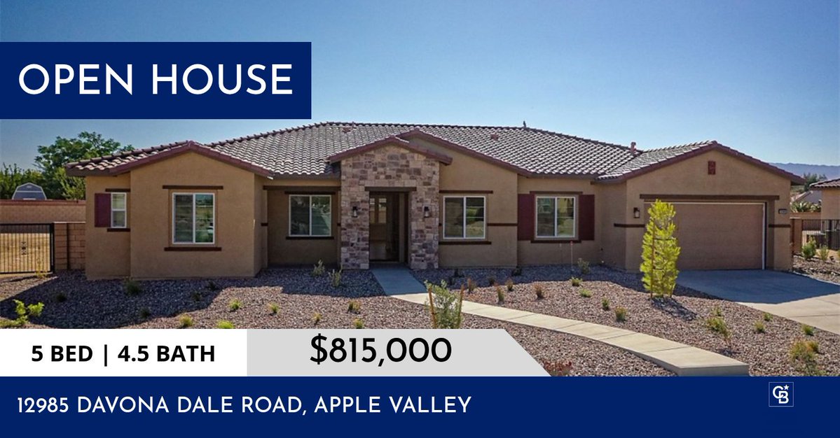 CBHomeSource's tweet photo. OPEN HOUSE!
Saturday, October 24 10:00 AM - 1:00 PM
Come find your dream home with us!
Listed by Roshini Perera
Phone: (760) 242-6000
Cell: (760) 985-0240
roshini@cbhomesource.com
#openhouse

#cbhomesource #realestate #cblancaster #highdesert #househunting https://t.co/wRBrNYKcR2