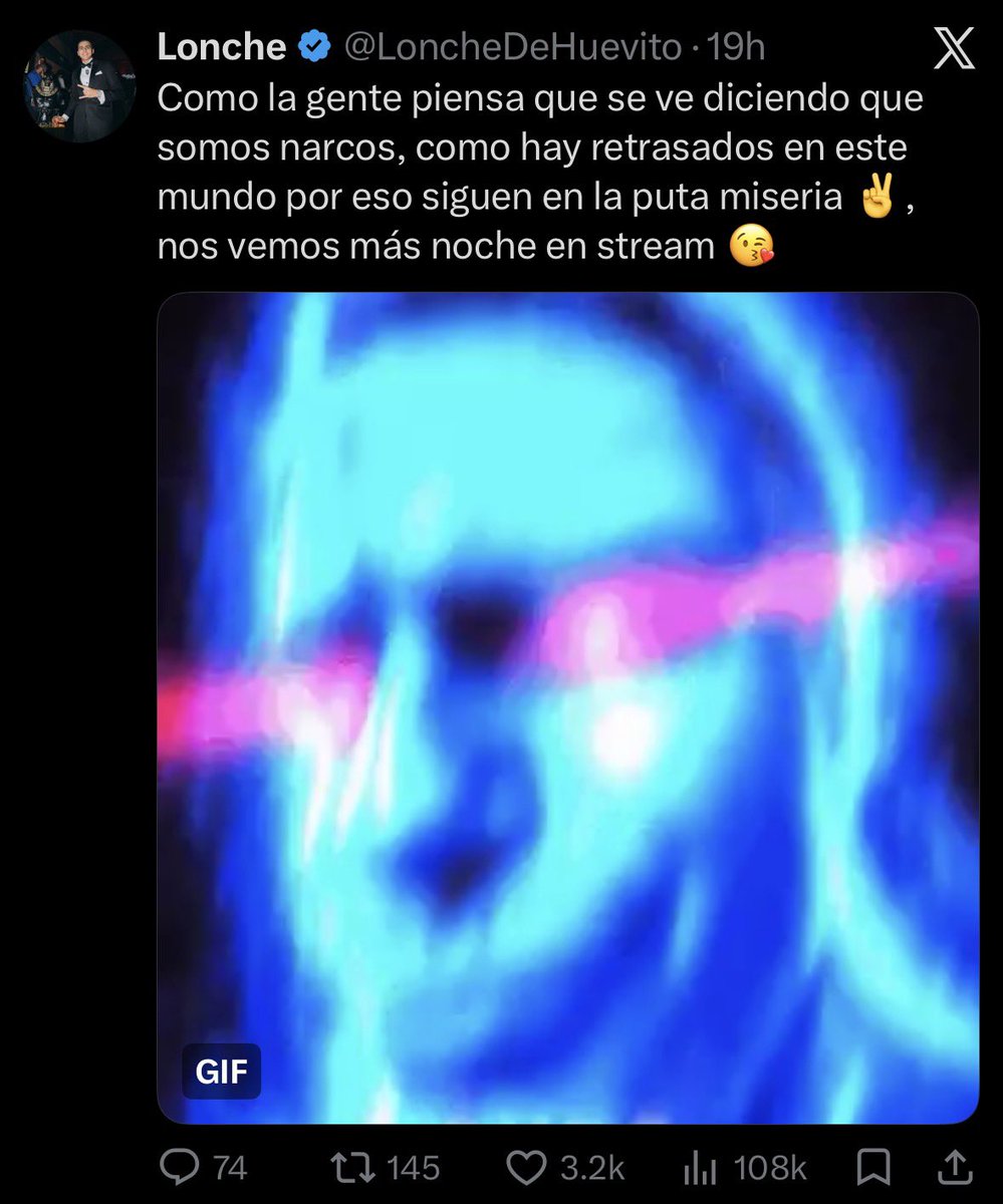 anonimo05__'s tweet photo. @elmucanseeyou @ursogold la puta película que te cargas mijo, la emma está siendo monitoriada por el fbi, tiene libertad condicional no puede salir de USA, no seas pendejo mijo, agarra el puto rollo y deja la puta envidia, ves dinero y lujos y piensas en el narco, por eso existen la gente jodida. https://t.co/FVp5fvrGjv