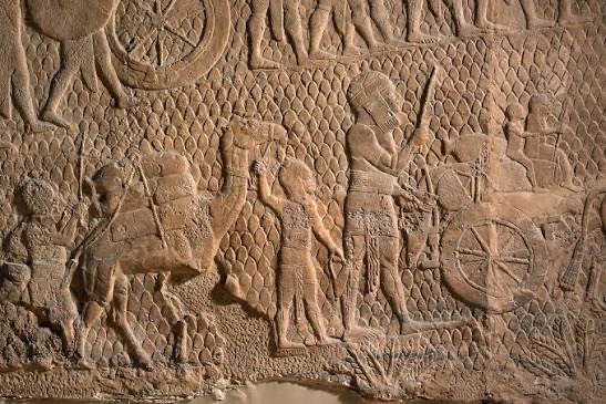 DocGene70's tweet photo. Studying the 701 BCE Siege of Jerusalem by Neo-Assyrian king Sennacherib. These are images depicting the king’s victory at Lachish &amp; come via panels from Sennacherib’s palace in Nineveh. https://t.co/IE5ZIwbQVZ