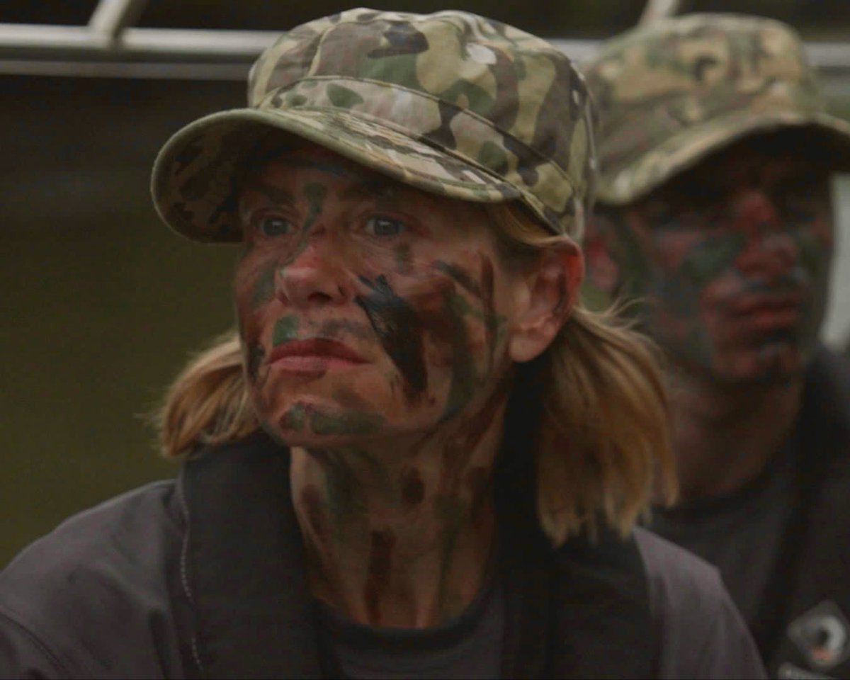 candacecbure's tweet photo. Behind the scenes of pushing past my limits 💪🏼 #SpecialForcesFox https://t.co/62OTAYhtzm