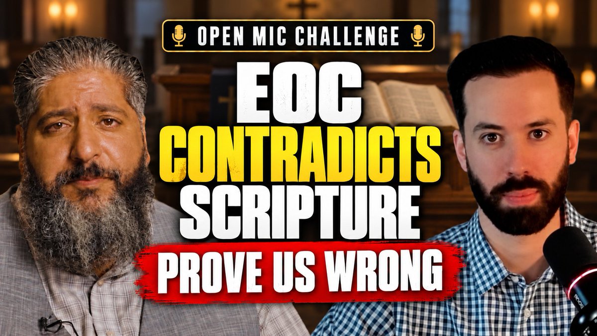 MethodMinistry's tweet photo. Calling all Eastern Orthodox, Orthobros, and every other flavor of Orthodoxy!

This is your chance to prove @Exposit_TheWord and me wrong. 

Bring your best arguments for Eastern Orthodoxy.

When: Friday, November 13 at 9 PM Eastern

Where:  Link Below👇

https://t.co/HoKnYqPGiy

We’re ready. Are you?