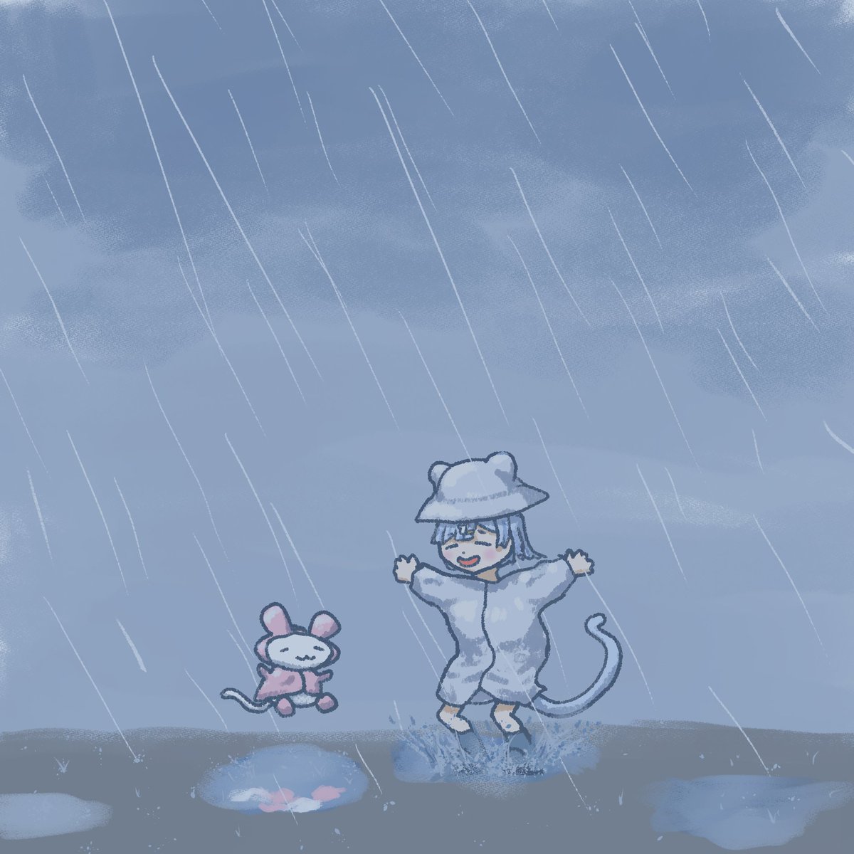 PaakType's tweet photo. Day 22: Rainy Day
#drawmies https://t.co/94MPjxfDhV