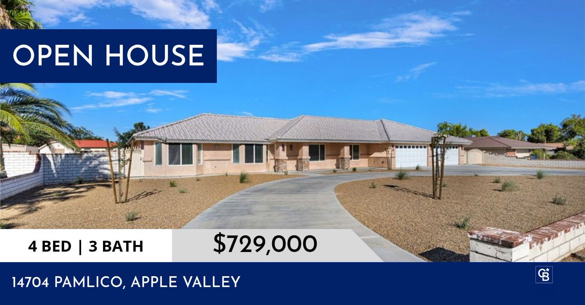 CBHomeSource's tweet photo. OPEN HOUSE!
Saturday, October 24 11:00 AM - 2:00 PM
Sunday, October 25 12:00 PM - 3:00 PM
Come find your dream home with us!
Listed by Stefanie Ward
Phone: (760) 684-8100
Cell: (760) 508-5917
stefanie@cbhomesource.com
#openhouse

#cbhomesource #realestate #cblancaster... https://t.co/seJBxV7RII
