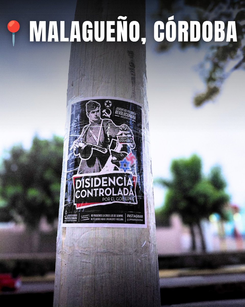 jprargentina_'s tweet photo. 📍 Las calles de Malagueño, Córdoba, se cubrieron de afiches contra el Frente de Izquierda: NADIE LE CREE A LA TÍTERE BREGMAN. https://t.co/YN0mt6Gv2K