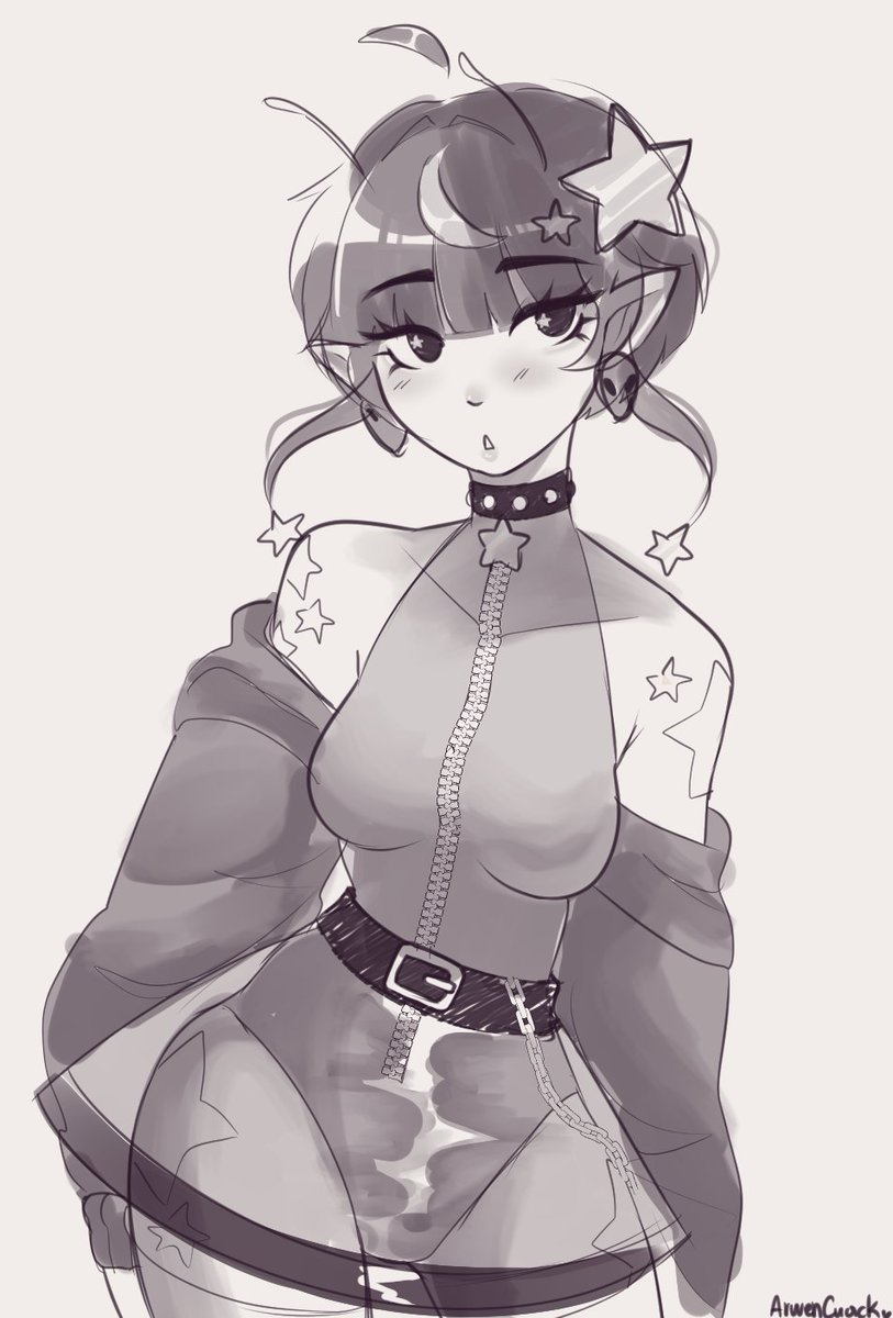 ArwenCuack's tweet photo. Juno alien :p

#junooverwatch #OverwatchFanart #sketch https://t.co/Mv8la8QnfA