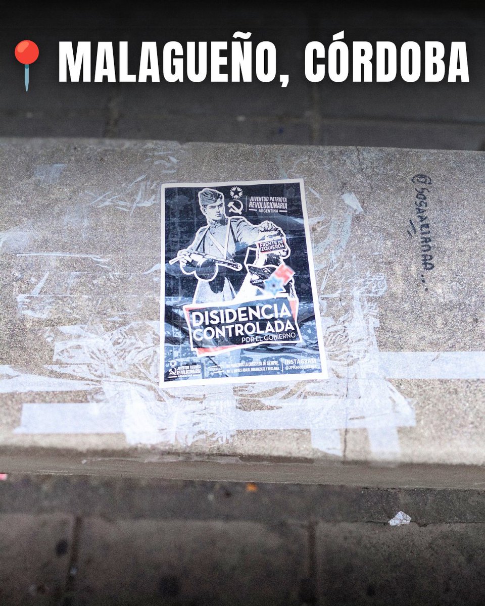 jprargentina_'s tweet photo. 📍 Las calles de Malagueño, Córdoba, se cubrieron de afiches contra el Frente de Izquierda: NADIE LE CREE A LA TÍTERE BREGMAN. https://t.co/YN0mt6Gv2K