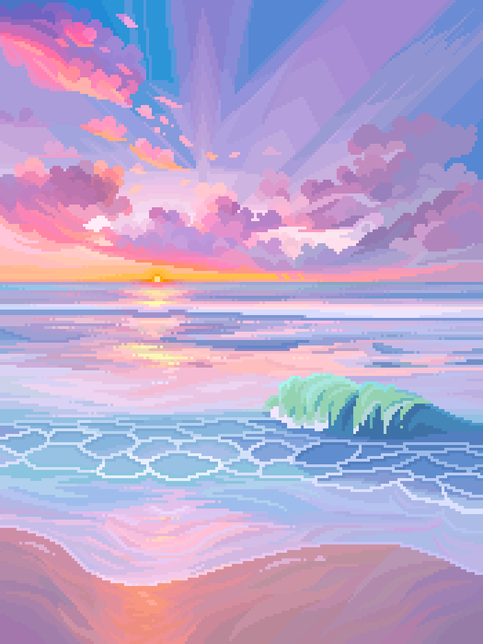 16pxl's tweet photo. removing AI from your timeline with pixel art 🚫✨ https://t.co/DiHnjsBjmI