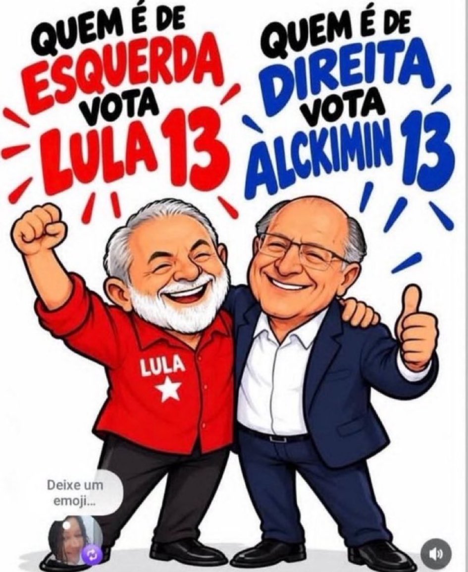 Rosavn2010's tweet photo. #LulaVaiVencer1️⃣3️⃣ https://t.co/yNpMGlRKut