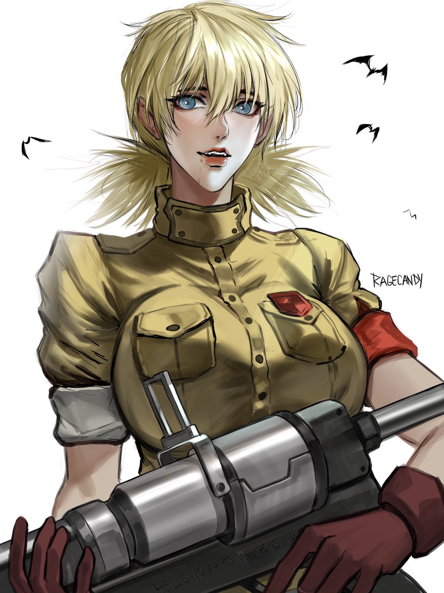 ragecandyart's tweet photo. Police girl! 🦇
#hellsing https://t.co/41DV7KDz8w