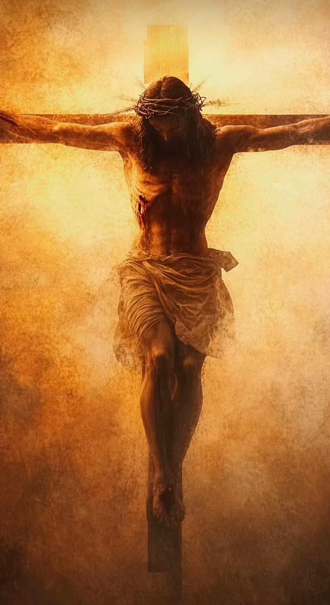 TEOFOROS's tweet photo. Pues la predicación de la cruz es una locura para los que se pierden; mas para los que se salvan - para nosotros - es fuerza de Dios (1Co 1.18). Por eso predicamos a Jesucristo crucificado (1Co 1.23; 2.2), presentándolo delante de los hombres clavado en una cruz (Gá 3.1), de la cual nos gloriamos (Gá 6.14).

Cristo crucificado (1Co 1.23; 2.2) es el amor de los amores 🙏❤️🕊🔥

"Antes de la fiesta de la Pascua, sabiendo Jesús que había llegado su hora de pasar de este mundo al Padre, habiendo amado a los suyos que estaban en el mundo, los amó hasta el extremo." (Jn 13.1 ~ Biblia de Jerusalén)

"Porque el amor de Cristo nos apremia cuando pensamos que Él, único, sufrió la muerte por todos y que así (en Él) todos murieron. Y si por todos murió, es para que los vivos no vivan ya para sí mismos, sino para Aquél que por ellos murió y resucitó." (2 Co 5.14-15 ~ Biblia de Straubinger)