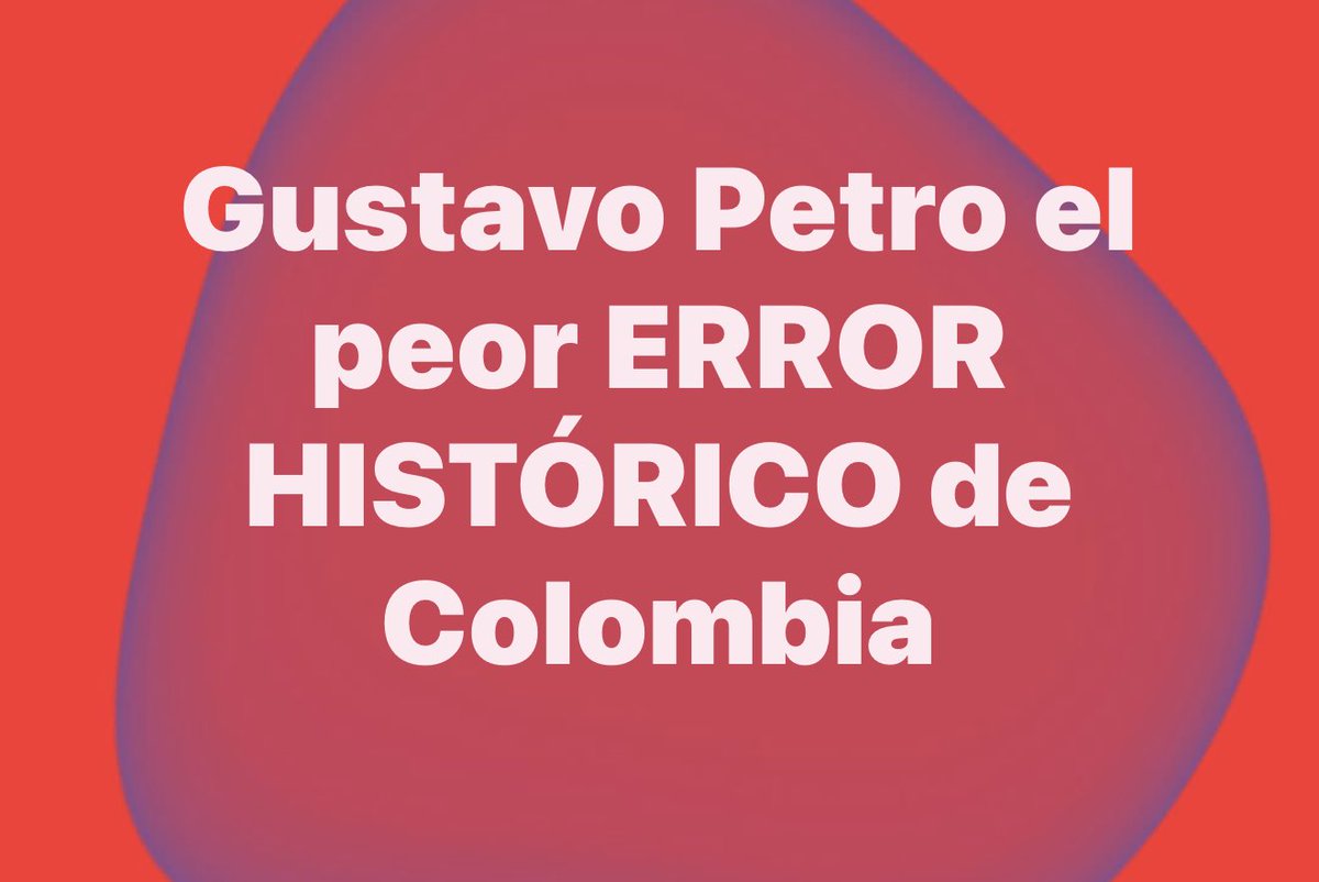 AlexanderLynett's tweet photo. La izquierda no puede volver al poder, cuantos años se va a demorar Colombia en recuperarse de semejante desastre de desgobierno https://t.co/S5xON0FtHJ