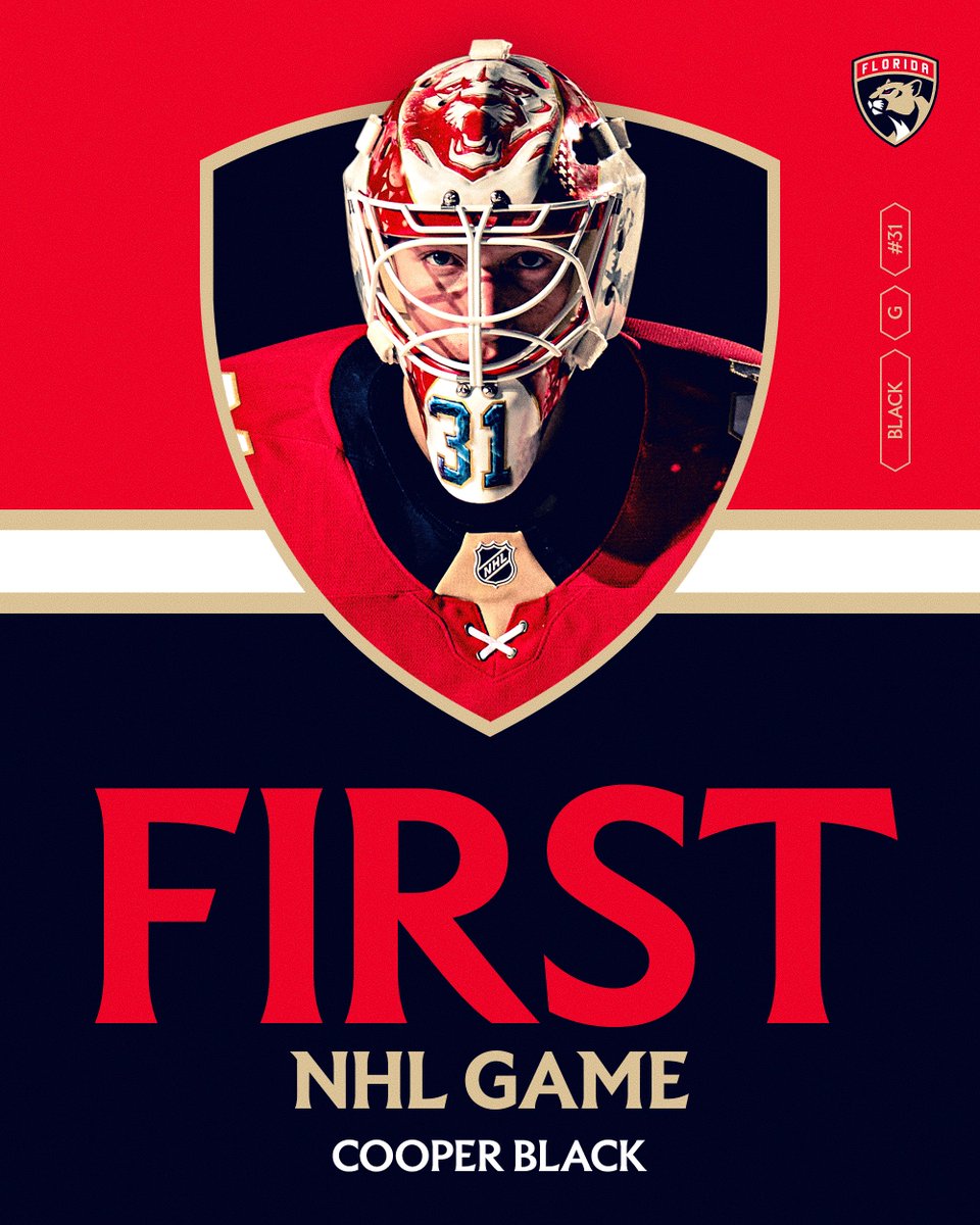 FlaPanthers's tweet photo. Welcome to the show, Cooper! https://t.co/8BXZdpp95o