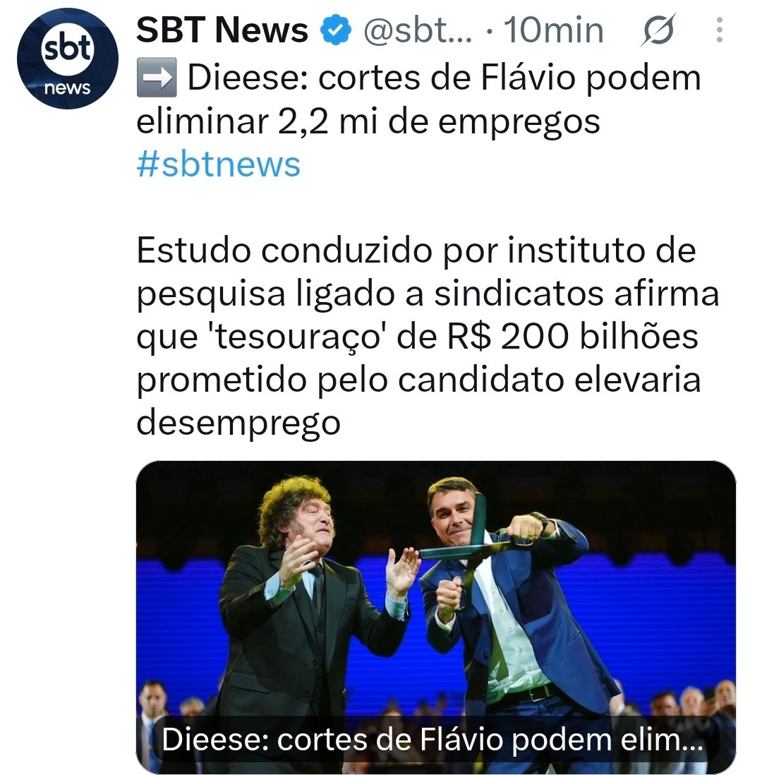 jojopancada's tweet photo. Tesouraço de Flávio Master vai acabar com 2,2 milhões de empregos. 

SE FLÁVIO VENCE, VOCÊ PERDE https://t.co/Jzk0rOcwsL