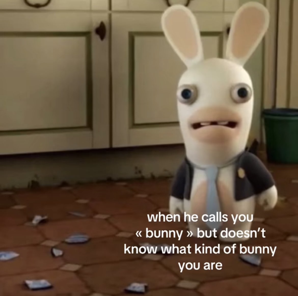 _sparklycoffee's tweet photo. saw this online and now i can’t hear the word “bunny” in The Dead End Diner on Quinn without picturing it 😭 https://t.co/vlIqJ3qINO