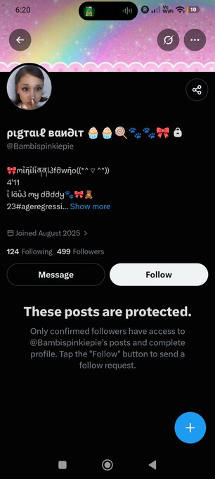Twontwonn's tweet photo. @pynkyoshi Damn whats this? she privated damnn thats sad niggas were roasting her too hard https://t.co/At3x8NMrNt