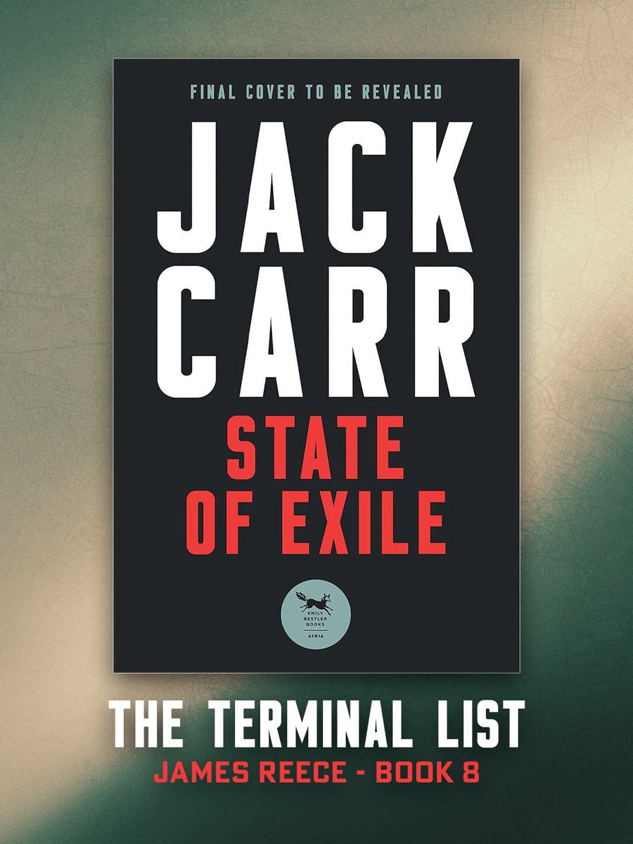 JackCarrUSA's tweet photo. Watched THE TERMINAL LIST Season 2 on Prime Video and want more James Reece?  He’s waiting for you in the pages of SAVAGE SON and on through STATE OF EXILE coming 2027. https://t.co/hdLemPMzpw

Stay off his list ✍️🇺🇸 https://t.co/QNA42HnSB9