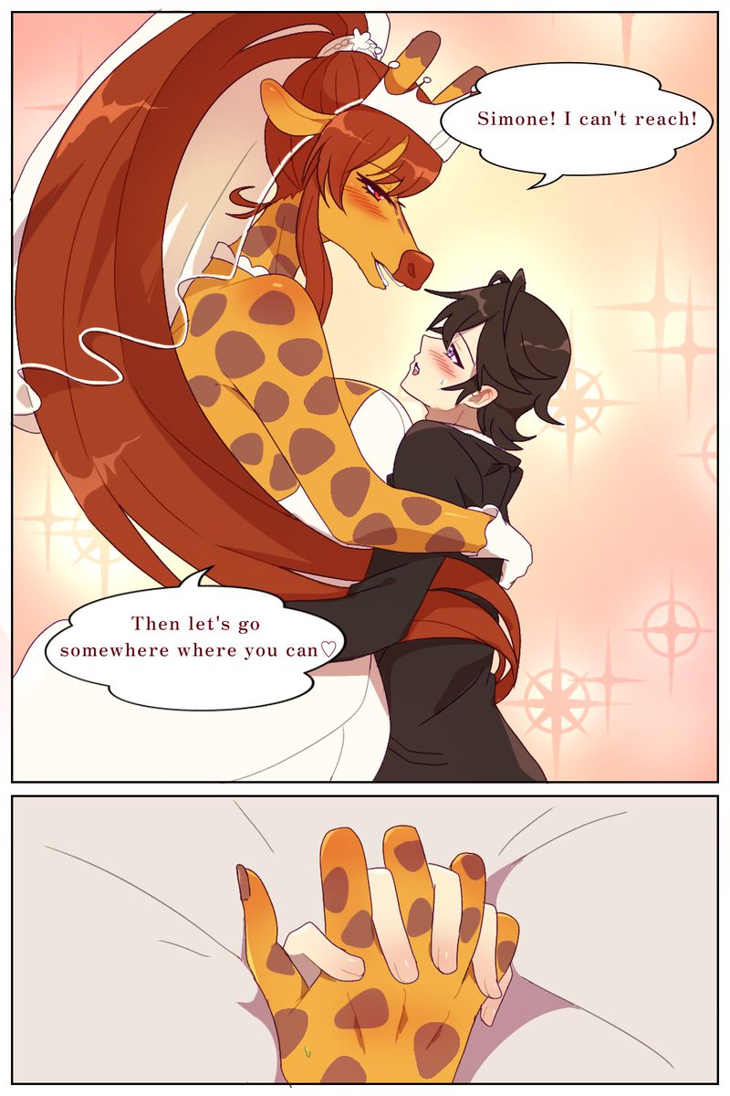 KitsyKitsune_VT's tweet photo. Indeed. I like to do tall wife or tall girlfriend with short husband and boyfriend. 

Beautifully drawn by @garyu410 https://t.co/WboFM17GnG
