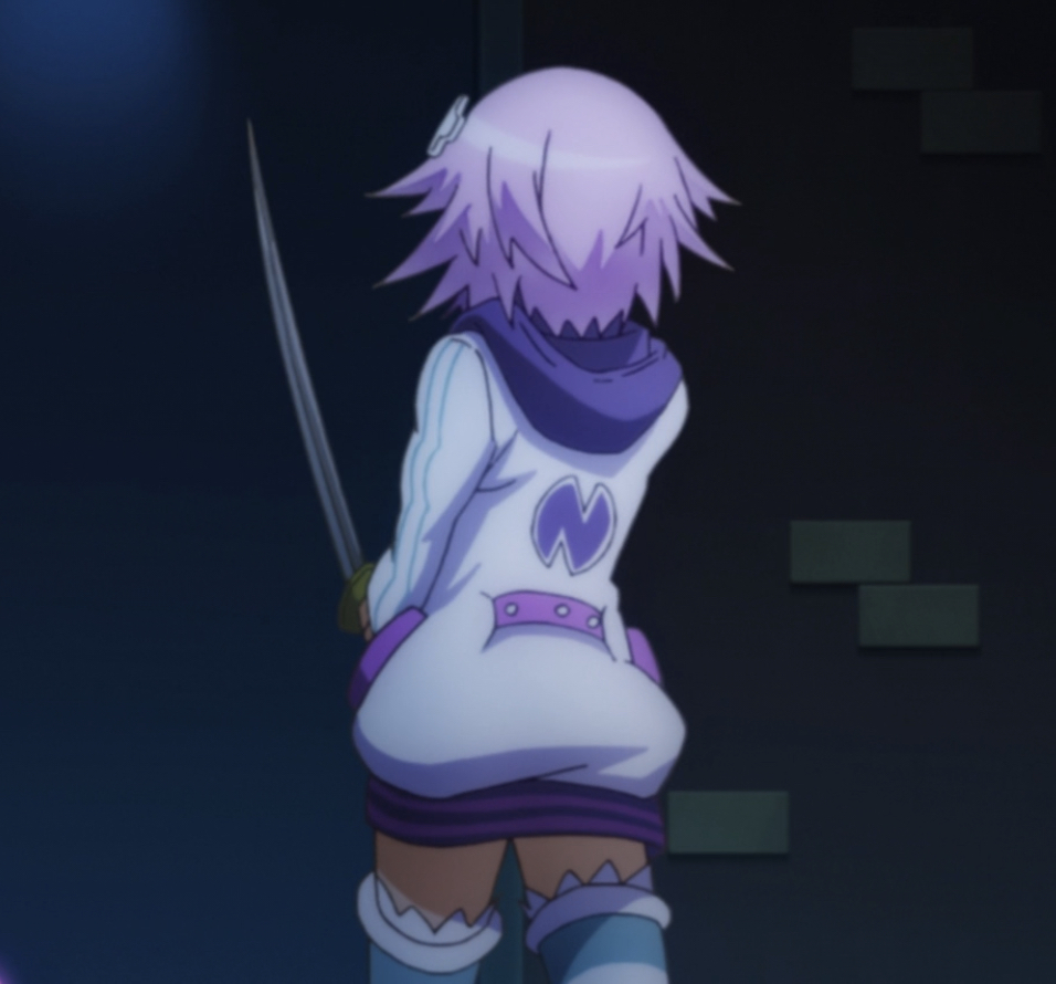 planeptxne's tweet photo. Turning her head and noticing this stranger, Neptune remained cautious, materializing her katana into her hand.

"Who are ya?! You a Risky Foe or something? You better start talking, or I'll Nep you black and blue!" https://t.co/FulXx6laRo
