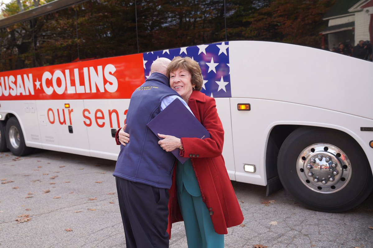 SenSusanCollins's tweet photo. As co-chair of the Congressional Fire Services Caucus, I have worked hard to strengthen and expand important grants for our fire fighters. I've also secured nearly $87 million for 45 Maine fire stations since 2021. https://t.co/M0nZ35ZSY1