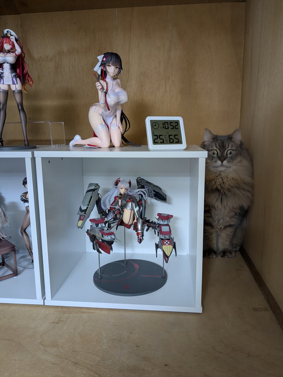 marutasagi's tweet photo. 我が家ではフィギュアを押し入れに飾ってます https://t.co/A4ZhsqoBtz