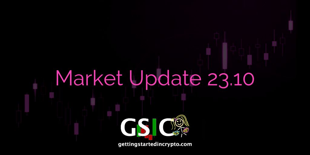 CryptoGetting's tweet photo. NEW UPDATE ALERT - Market Update 23.10 

https://t.co/0N90O1qm21 #crypto https://t.co/DbdiOP1t6v