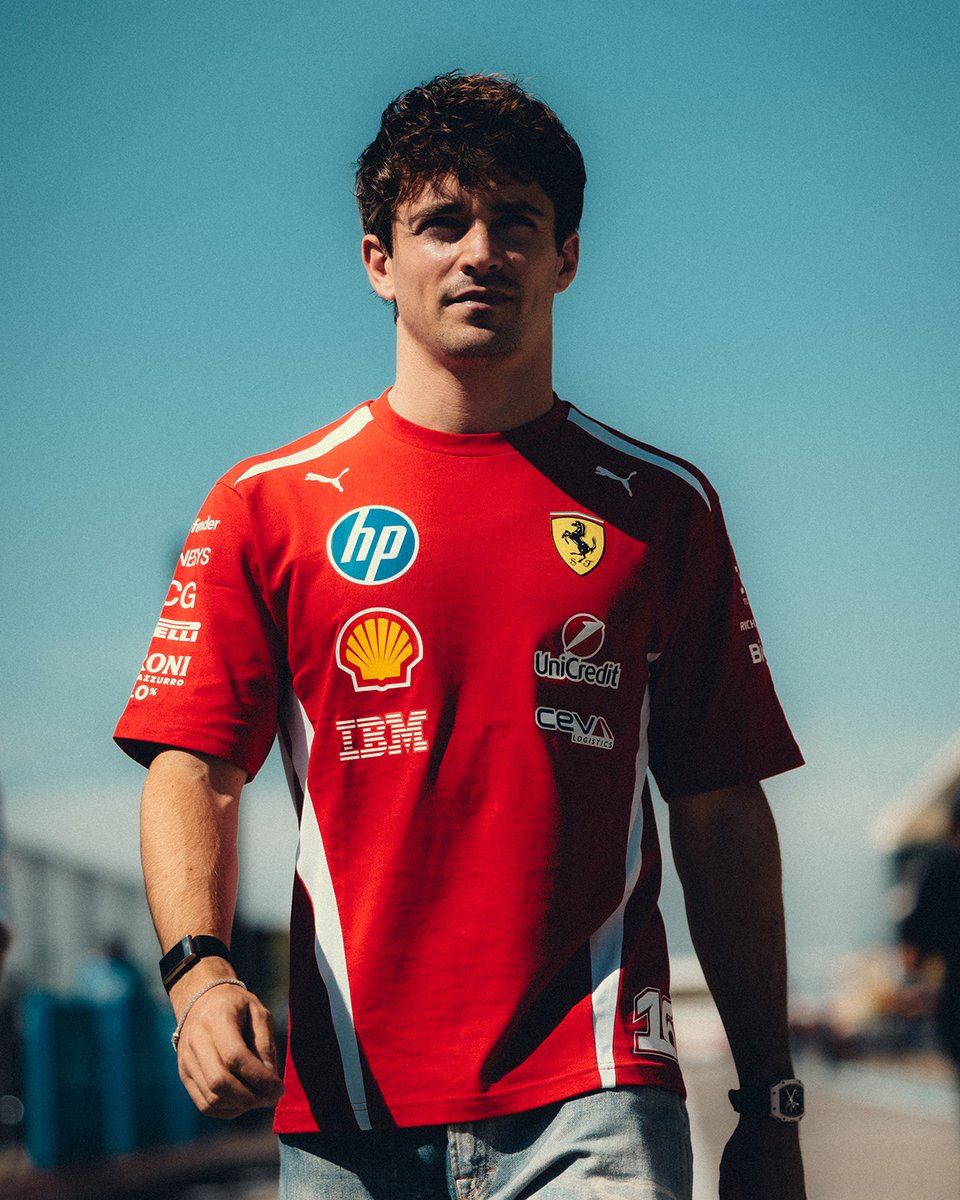 ScuderiaFerrari's tweet photo. A walk of a seasoned cowboy 🤠 https://t.co/mwqgYva5Ce