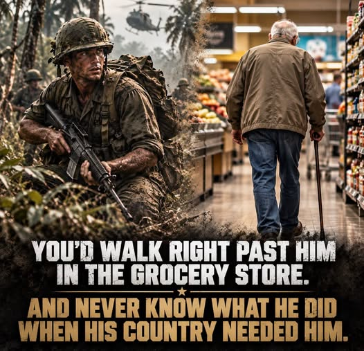 JRM58506966's tweet photo. You never really know who you’re standing next to.
The quiet guy at the hardware store.
The old man having coffee by himself.
The grandfather sitting three rows ahead of you at church.
Some of them have lived through things most people will never experience.
They’ve been scared and kept moving.
They’ve carried friends when those friends couldn’t walk.
They’ve made decisions that stayed with them for the rest of their lives.
And then they came home and were spat on.
Went to work.
Raised families.
Lived ordinary lives.
No introduction. No explanation. No need for applause.
You’d walk right past them and never know.
Here’s to the veterans whose stories most of the world will never hear.
Most people just see an old guy moving slow with a cane. They don't see the jungle. The quietest men in the room are often the ones who’ve seen and done the most.

If someone comes to mind, this one’s for them.