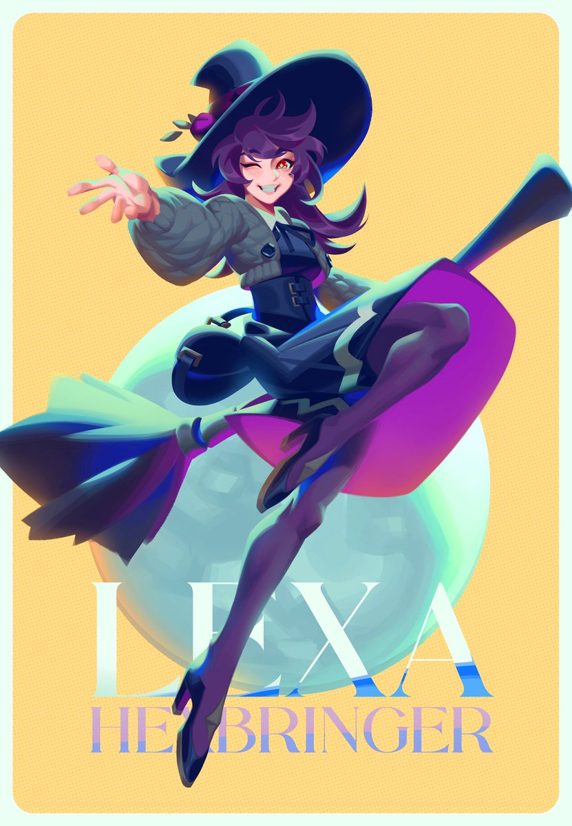 bvdconcept's tweet photo. It's spooky month, so of course I draw a witch - and this one is long overdue. Hope everyone's having a great october! https://t.co/88k3X9EKOX