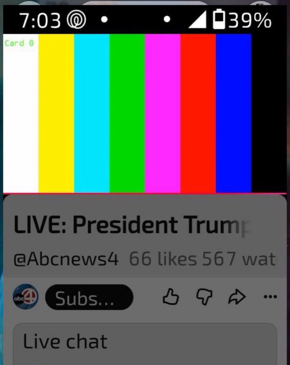 Bessent1776's tweet photo. MAYBE YOU SHOULD’VE BEEN WATCHING TRUMPS RALLY 
EBS @ 8:03 EST https://t.co/cAzGejSF7t