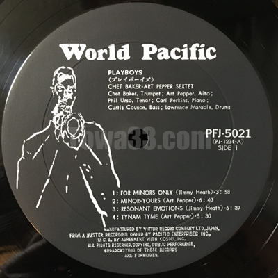 TOWADO_info's tweet photo. (PFJ-5021 #LP #WorldPacific #日ビクター)
#PLAYBOYS
#CHETBAKER & #ARTPEPPER SEXTET
#プレイボーイズ
#アートペッパー #チェットベイカー
解説:#藤井肇
https://t.co/7Oix7ctSxJ https://t.co/ieTyrFC8nQ