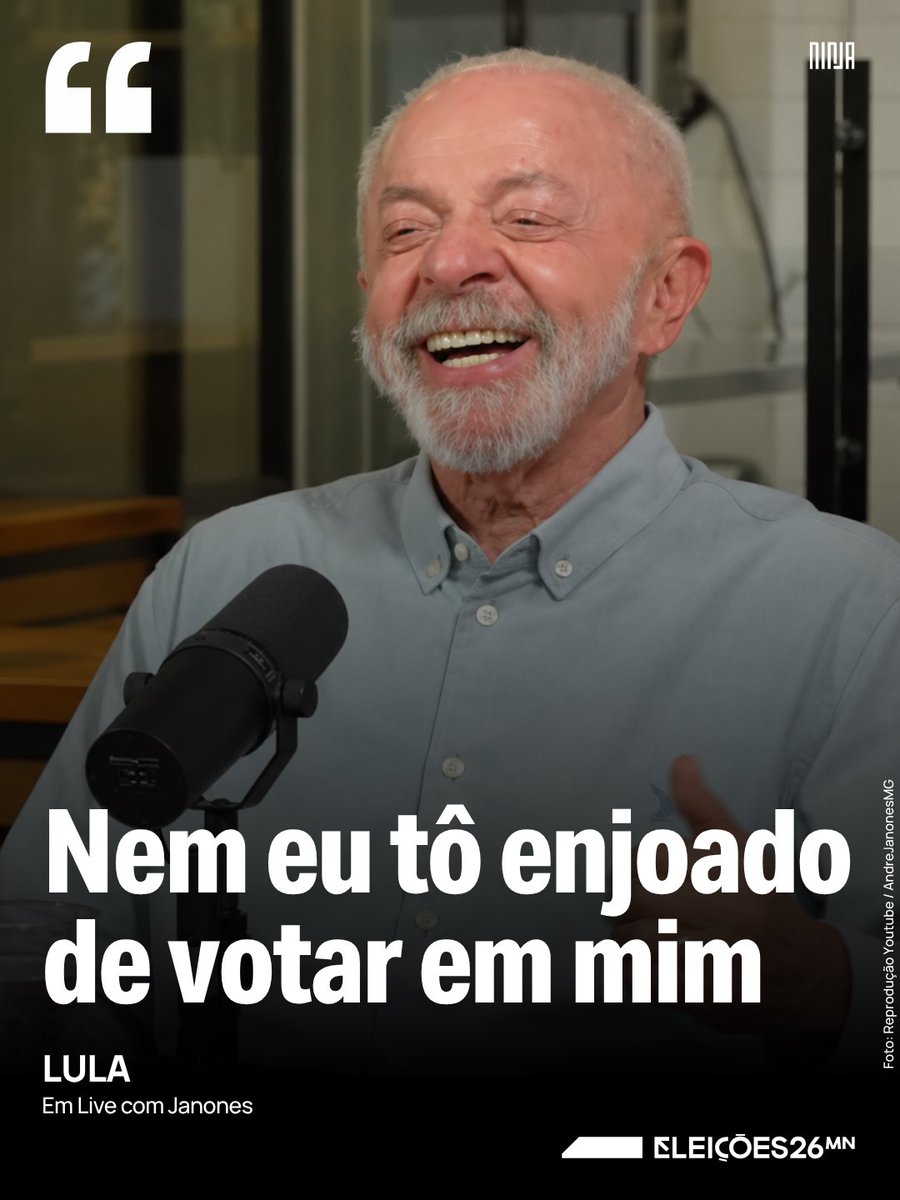 MidiaNINJA's tweet photo. Aiiii Lulaaaaa!!! 😂 https://t.co/vAkpR1AaqH