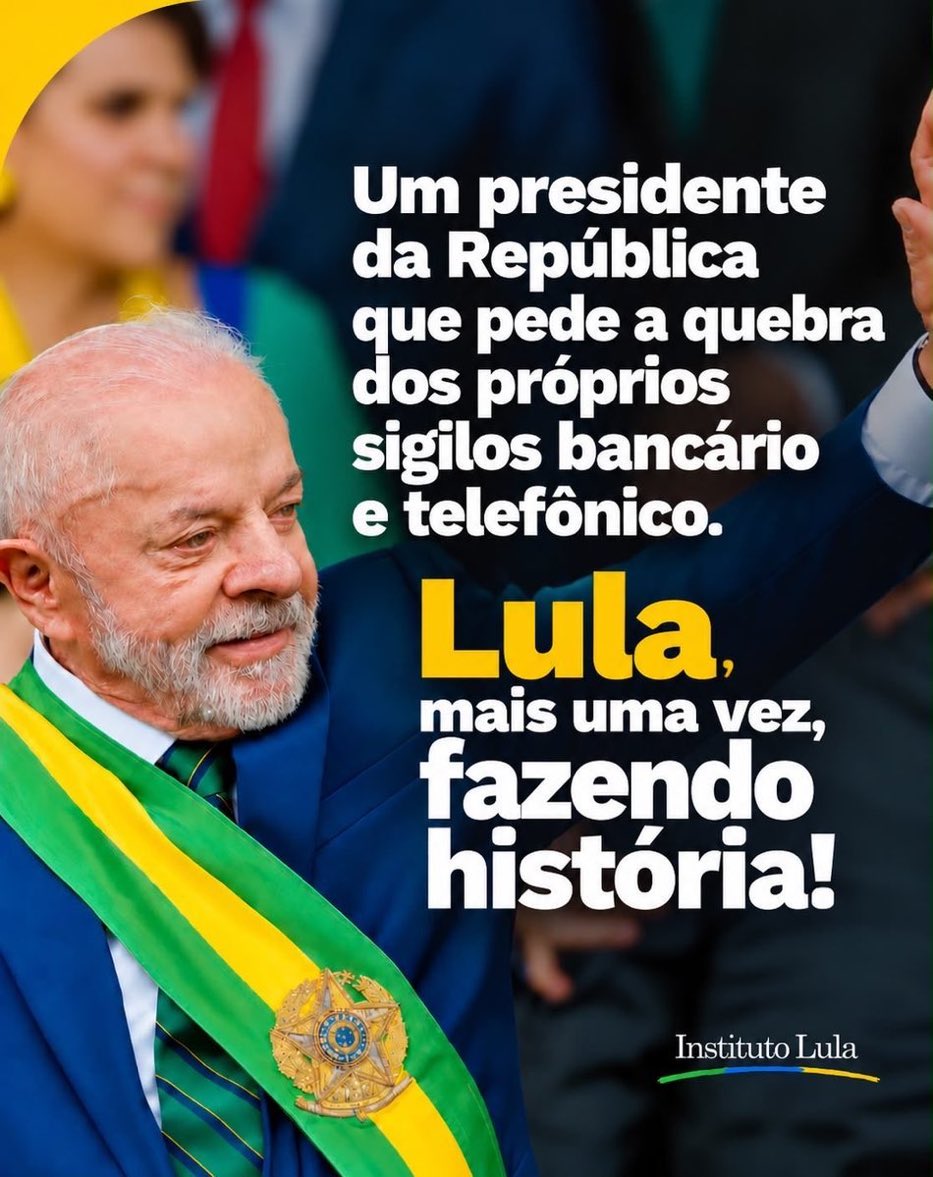 Rosavn2010's tweet photo. #LulaAbriuOSigiloFlavioArregou https://t.co/d0XSTvcjvE