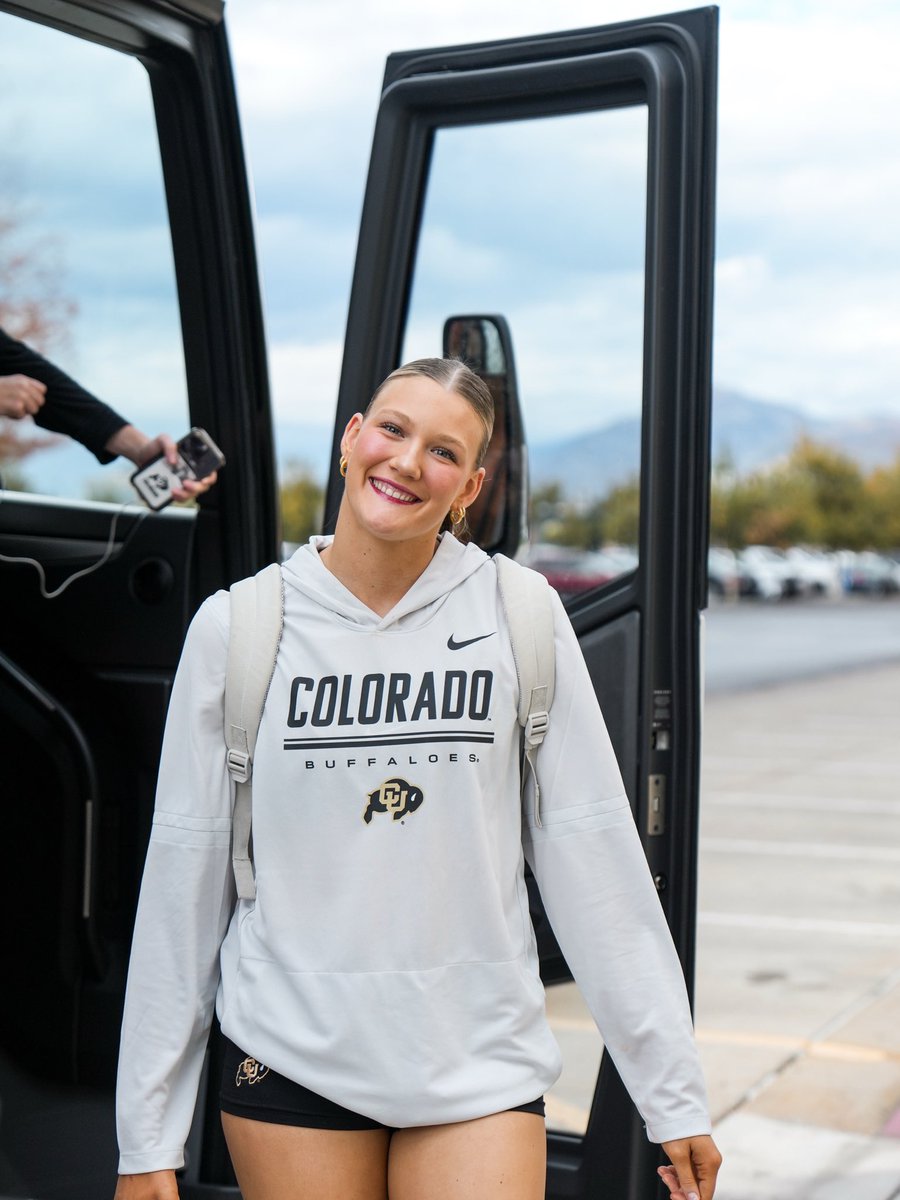 CUBuffsVB's tweet photo. Match day energy activated 🔋 https://t.co/gJv2yzHtME